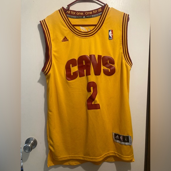 Adidas Irving Cavaliers Yellow Jersey - Picture 1 of 8